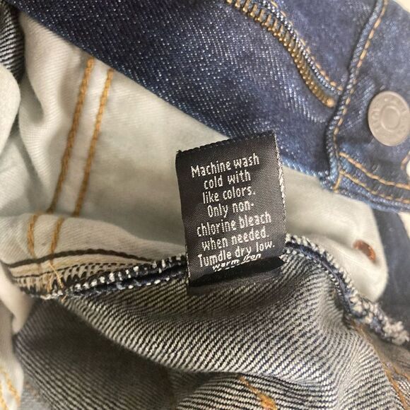 AMERICAN EAGLE Men’s Original Straight Jeans Size 34X29 Blue - Picture 5 of 10